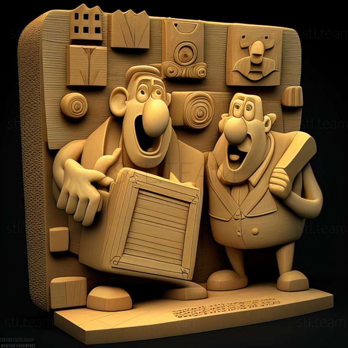3D model Wallace Gromits Grand Adventures Episode (STL)